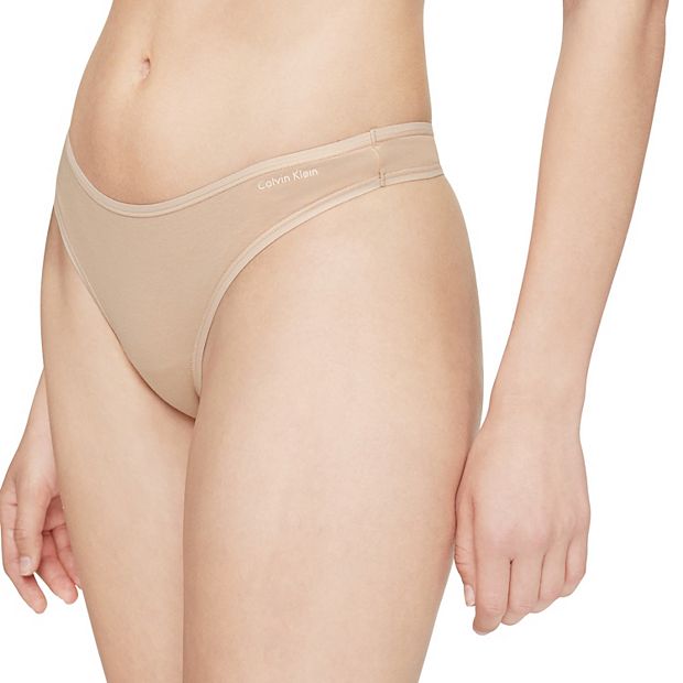 3 X Calvin Klein Women's Cotton Stretch Thong/String Panties Underwear New  Gift
