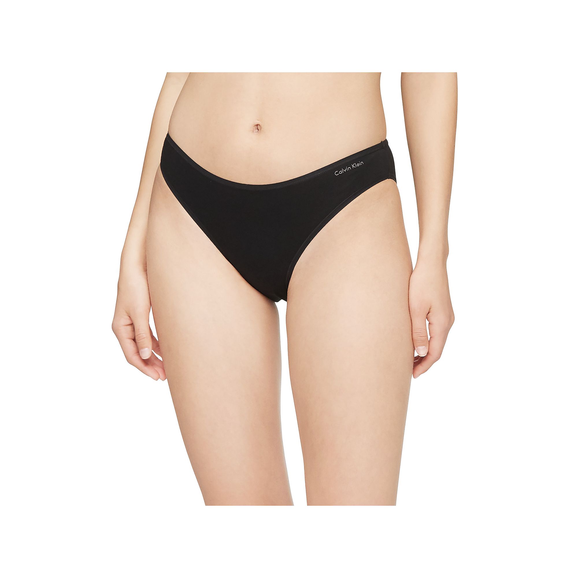 Womens Calvin Klein Form Bikini Panty QD3644, Size: XS, Black