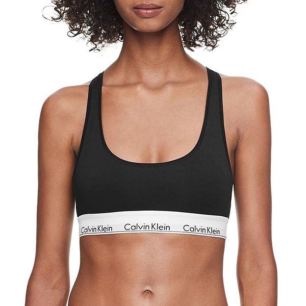 Calvin Klein Modern Unlined Rainbow Bralette QF5254 Color Grey Size XS for  sale online