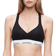 Calvin Klein Modern Cotton Unlined One Shoulder Bralette