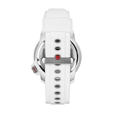 Columbia Men's Backcaster White Silicone Strap Watch