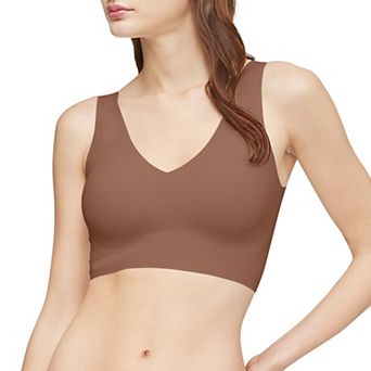 Calvin Klein Invisibles Comfort Lightly Lined V-Neck Bralette QF4708