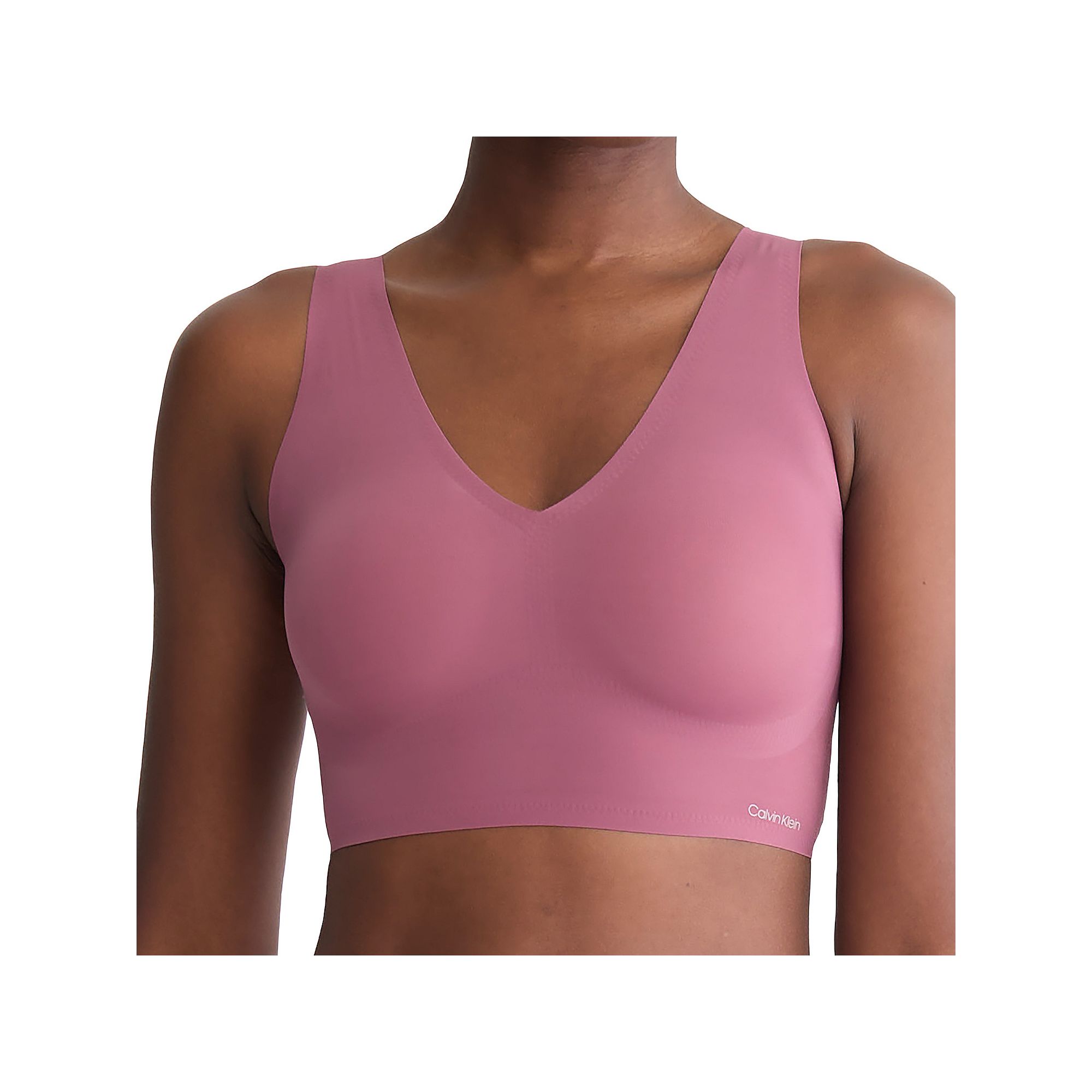 Calvin Klein Invisibles Comfort Lightly Lined V-Neck Bralette QF4708, Women