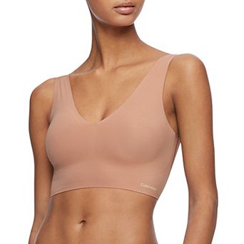 Calvin Klein Invisibles Comfort Lightly Lined V-Neck Bralette QF4708