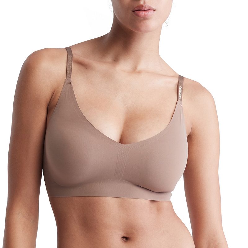 Calvin Klein Invisibles Comfort Lightly Lined Triangle Bralette QF5753, Wom