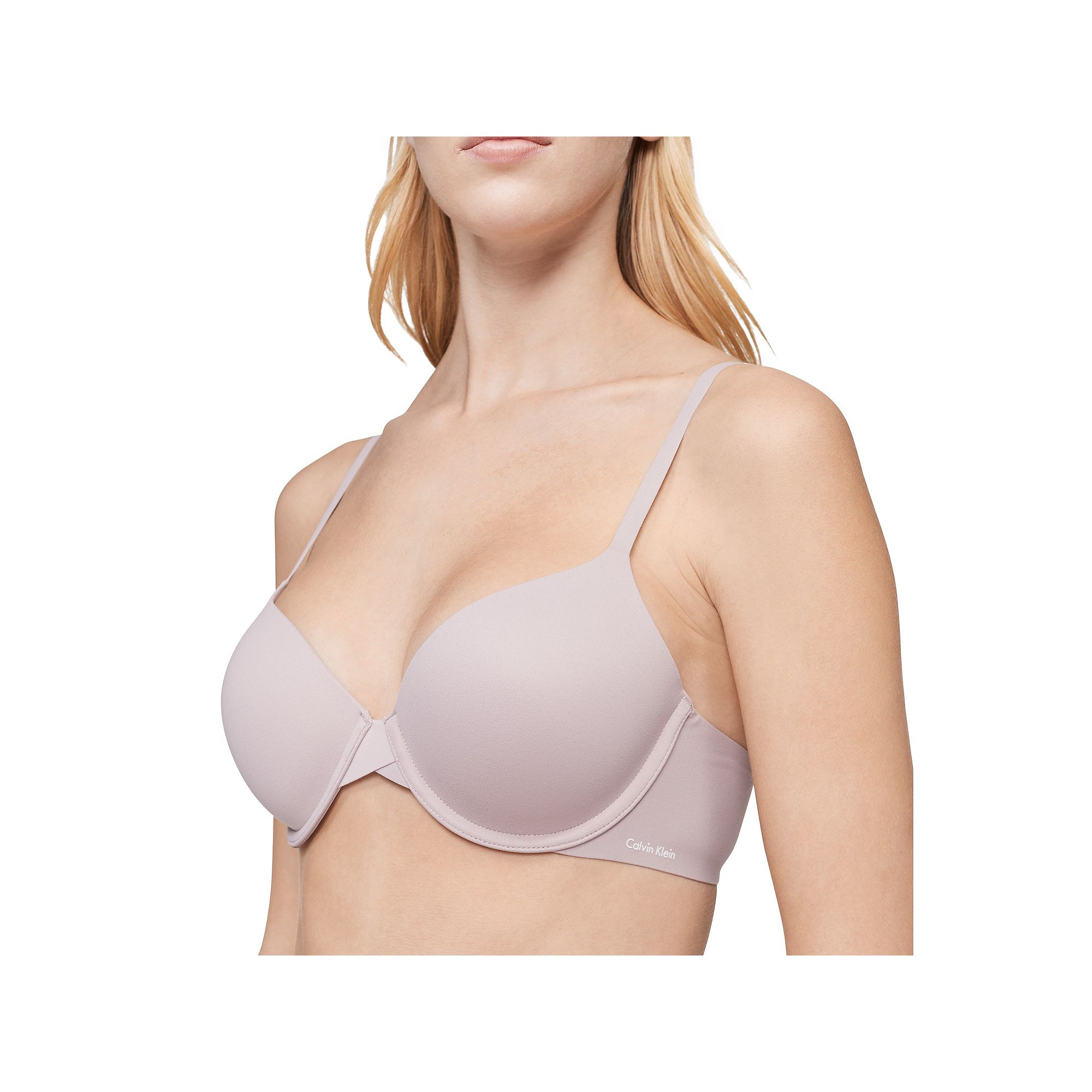 Calvin Klein Perfectly Fit T-Shirt Bra F3837, Womens, Size: 38 D, Fresh Br