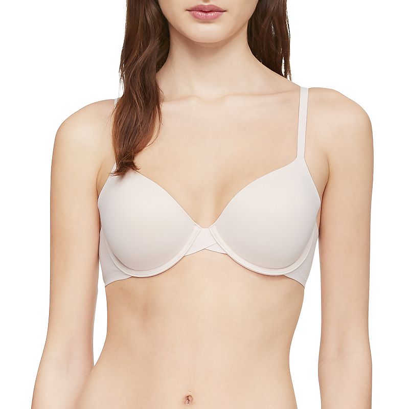 UPC 011531295926 product image for Calvin Klein Perfectly Fit T-Shirt Bra F3837, Women's, Size: 34 A, Light Pink | upcitemdb.com