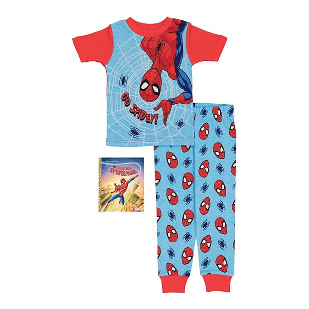 Spider-Man Kids' 4-piece Pajama Set