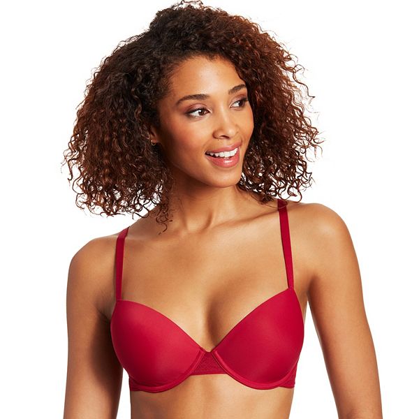 Maidenform Comfort Devotion Ultimate No-show Demi Bra Dm9410 in