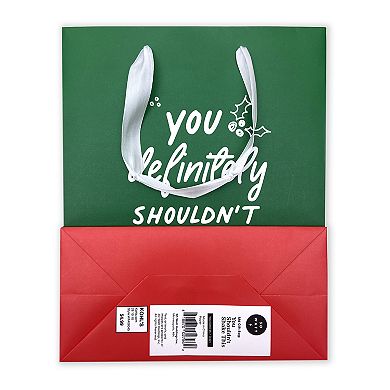 "You Definitely Shouldn't Shake This" Christmas Gift Bag