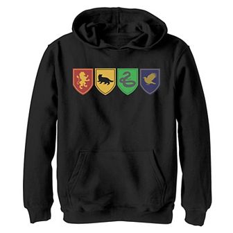 Boys 8-20 Harry Potter Hogwarts House Shields Graphic Fleece Hoodie