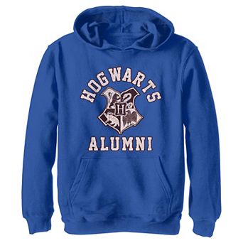 Boys 4-20 Harry Potter Hogwarts Alumni Crest Graphic Fleece Hoodie