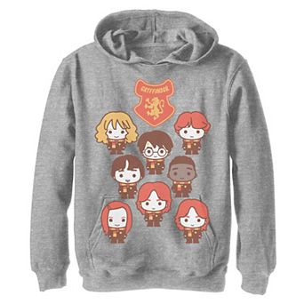 Boys 8-20 Harry Potter Gryffindor Cute Family Graphic Fleece Hoodie