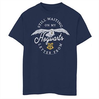 Boys 8-20 Harry Potter Waiting On Hogwarts Letter Graphic Tee