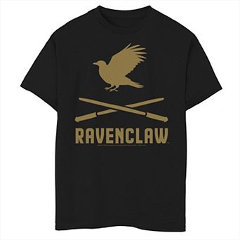 Boys 6-20 Harry Potter Ravenclaw Crossed Wands Logo Graphic Tee