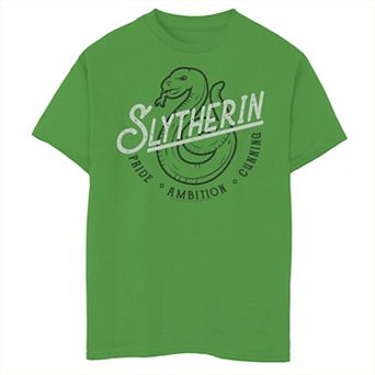 Boys 8-20 Harry Potter Slytherin Pride Ambition Cunning Stamp Graphic Tee