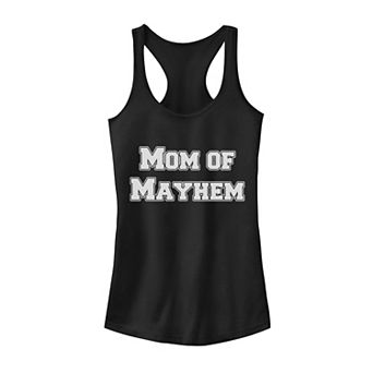 Juniors' Mom Of Mayhem Graphic Tank Top