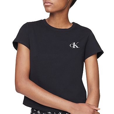 Women's Calvin Klein CK One Lounge Short Sleeve Crewneck Top