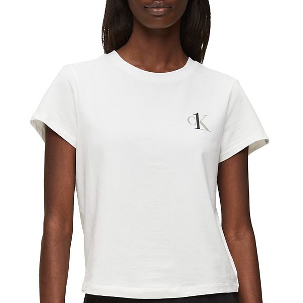 Calvin Klein - Lounge T-Shirt - CK ONE (White, Medium)