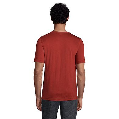 Big & Tall Lands' End Classic-Fit Supima Cotton Tee