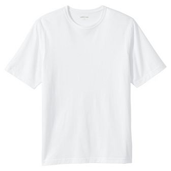 Big & Tall Lands' End Classic-Fit Supima Cotton Tee