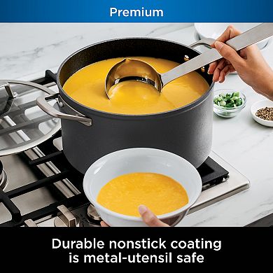 Ninja Foodi NeverStick Premium Hard-Anodized 8-qt. Stock Pot with Lid