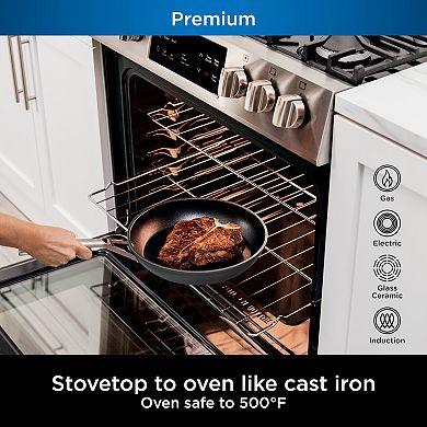 Ninja™ NeverStick™ Premium Hard-Anodized 11-Inch Square Griddle Pan
