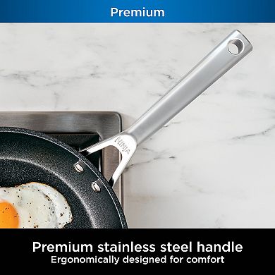 Ninja Foodi NeverStick Premium Hard-Anodized 11-in. Square Grill Pan