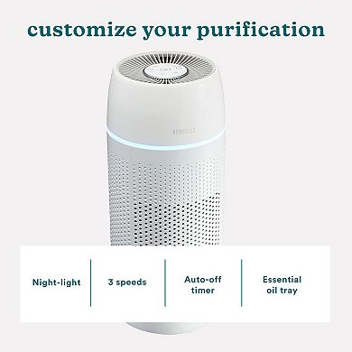HoMedics PetPlus True Hepa Air Purifier with UV-C, Large Room