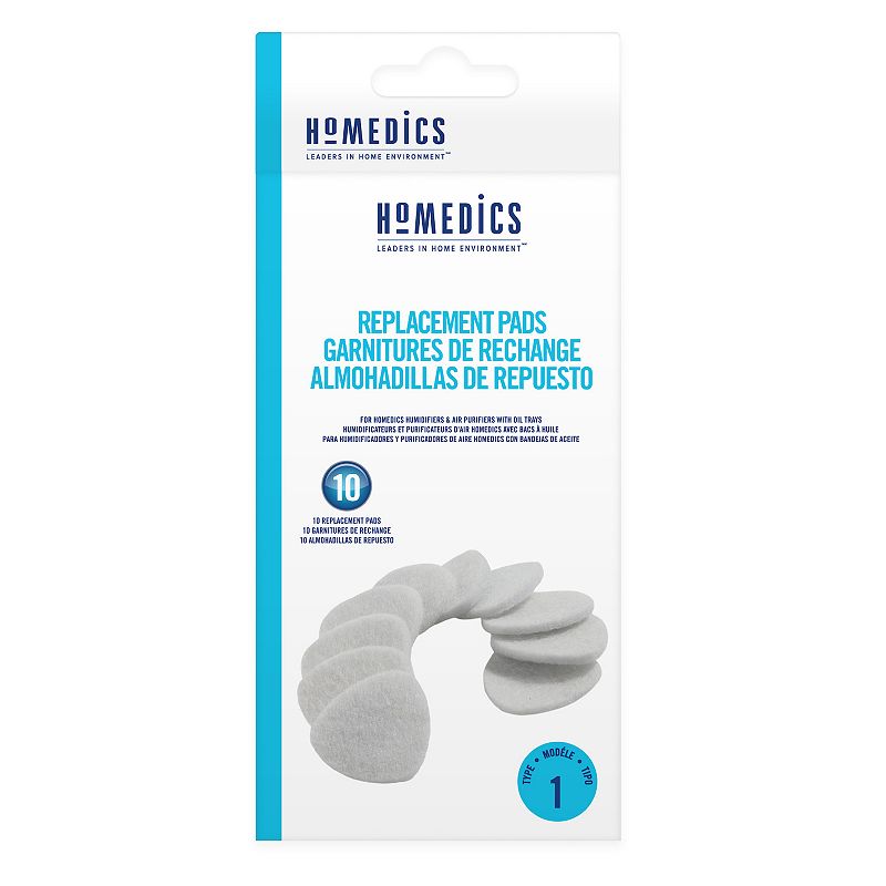 HoMedics Replacement Essential Oil Pads, White