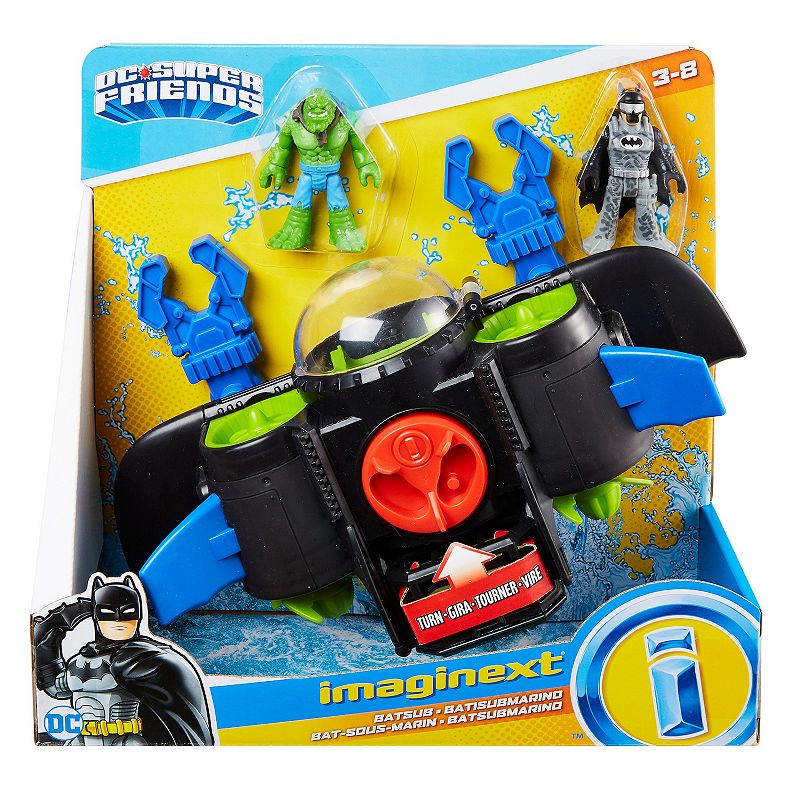 UPC 887961860054 product image for Imaginext DC Super Friends BatSub Play Vehicle Set, Multicolor | upcitemdb.com