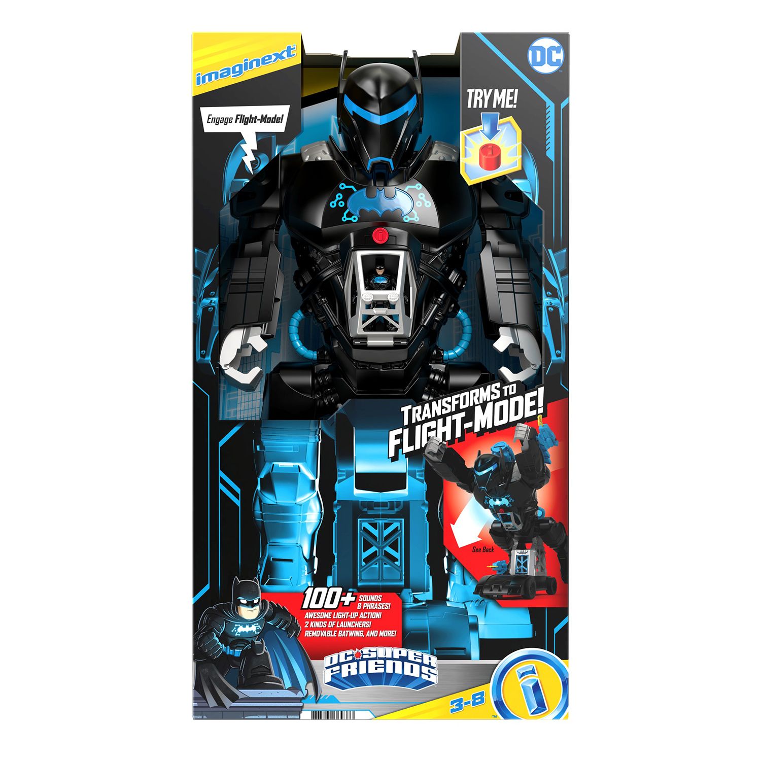 batman robot toy imaginext