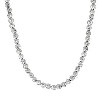 Athra NJ Inc Sterling Silver Bead Necklace