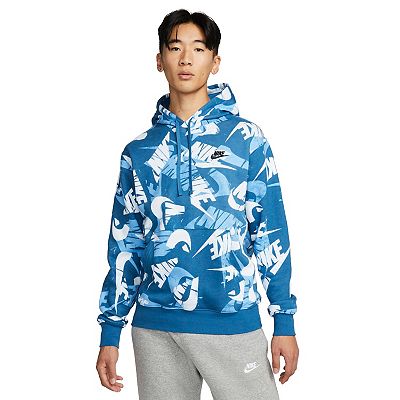 【NIKE】Essentials+ Pullover All Over Print Hoodie パーカー 5117245_Dark_Marina_Blue?wid=