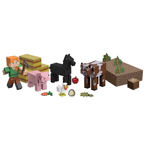 Minecraft Farm Life Adventure Pack Figures, Accessories And