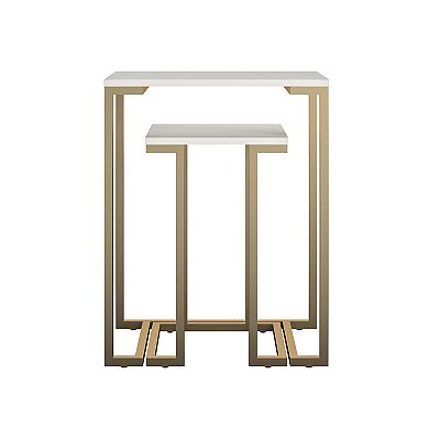 CosmoLiving by Cosmopolitan Camila Nesting End Table 2-piece Set