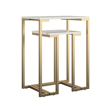 CosmoLiving by Cosmopolitan Camila Nesting End Table 2-piece Set