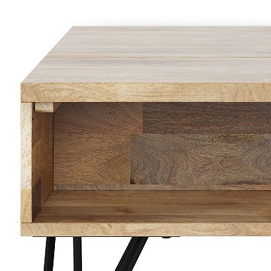 Simpli Home Hunter Small Lift Top Coffee Table