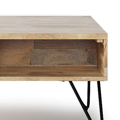 Simpli Home Hunter Small Lift Top Coffee Table