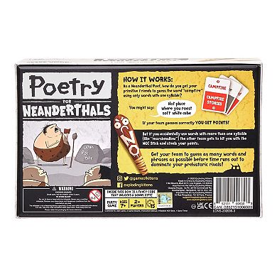 Poetry For Neanderthals Family Card Game