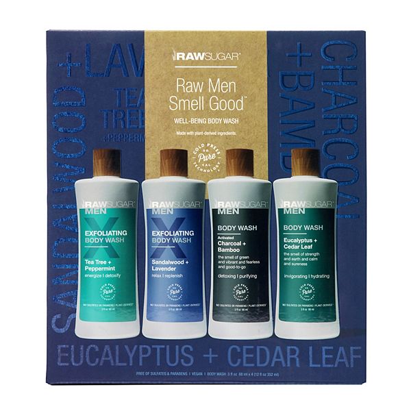 Raw Sugar Men's 4Pack Gift Set