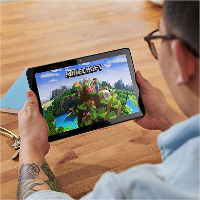 Amazon Introducing Fire HD 10 Plus Tablet - 32 GB with 10.1-in. Display