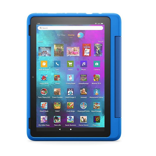 All-new  Fire HD 10 Kids Pro tablet- 2023, ages 6-12 | Bright 10.1  HD screen | Slim case for older kids, ad-free content, parental controls