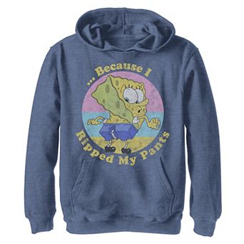 Boys 8-20 SpongeBob SquarePants Because I Ripped My Pants Graphic Hoodie