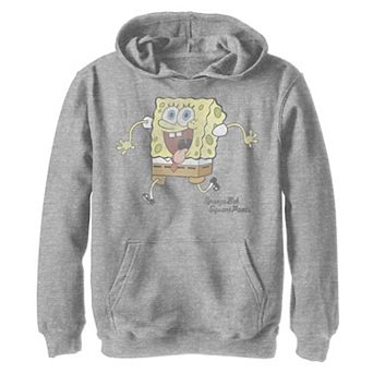 Boys 8-20 Nickelodeon SpongeBob SquarePants Tongue Out Run Graphic Hoodie
