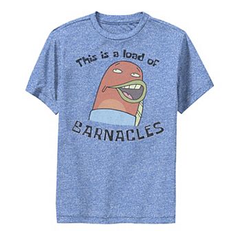 Boys 8-20 SpongeBob SquarePants This Is A Load Of Barnacles Performance Graphic Tee