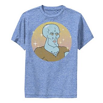 Boys 8-20 SpongeBob SquarePants Handsome Squidward Portrait Performance Graphic Tee