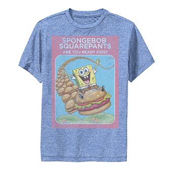 Boys 8-20 SpongeBob SquarePants Are You Ready Kids Vintage Poster Performance Graphic Tee