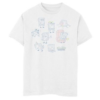 Boys 8-20 SpongeBob SquarePants Memes Graphic Tee