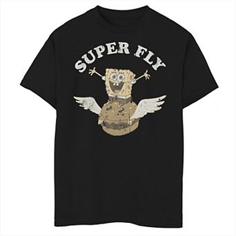 Boys 8-20 Nickelodeon SpongeBob SquarePants Super Fly Krabby Patty Graphic Tee